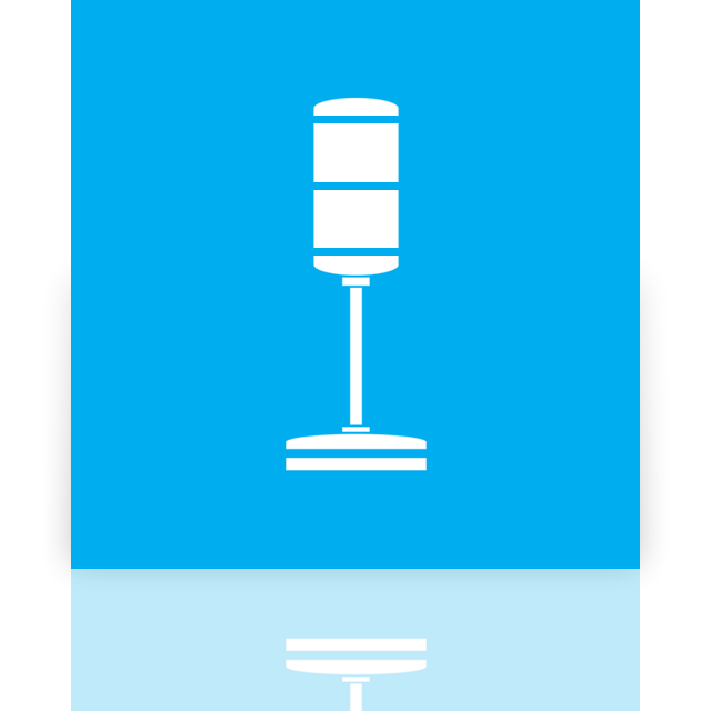 podcasts,library,mirror icon