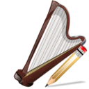 arpa,write,instrument,writing,edit icon