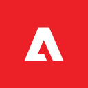 adobe, square svg vector icon