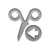 scissors,left icon
