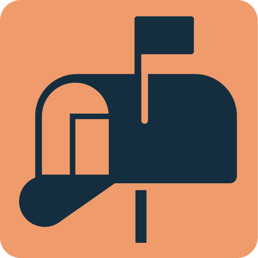Mailbox svg vector icon