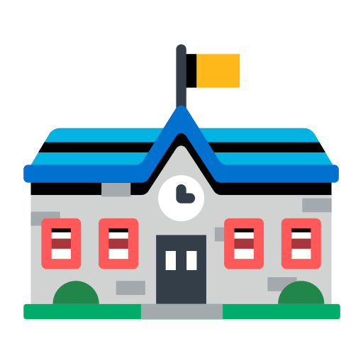 School svg vector icon