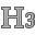 H3 icon