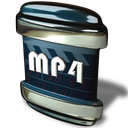 file, mp4 icon