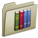 lightbrown,library icon