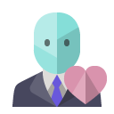 admin,heart icon