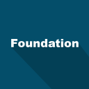 foundation, front-end, long shadow, ui kit, web, web technology svg vector icon