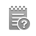 notepad,help icon