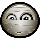 dead, halloween, horror, mascot, mummy, scary, spooky icon