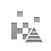 raster,pyramid icon