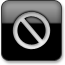 blackstyle,noentry icon