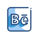 behance, media, network, social svg vector icon