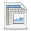 64, gnome, office, spreadsheet icon