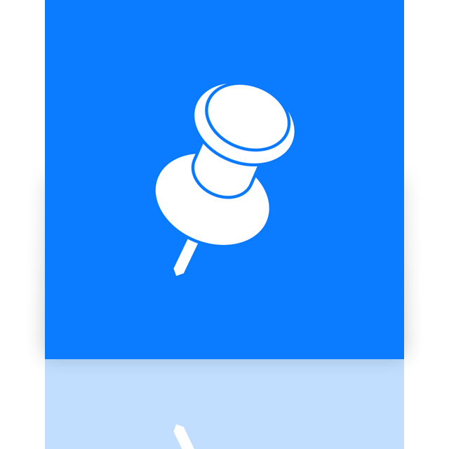 pin,mirror icon