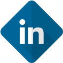 linkedin, logo, network, social icon