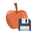 teacher,day,diskette icon