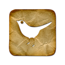 twitter,bird,square,animal,social network,social,sn icon