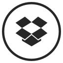 dropbox, google, media, social svg vector icon