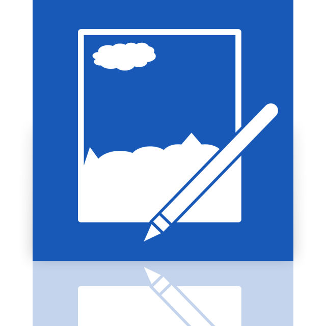 mirror, net, paint icon