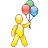 balloon, child, event, festive, holiday, manager, party icon