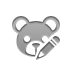 teddy,bear,pencil icon