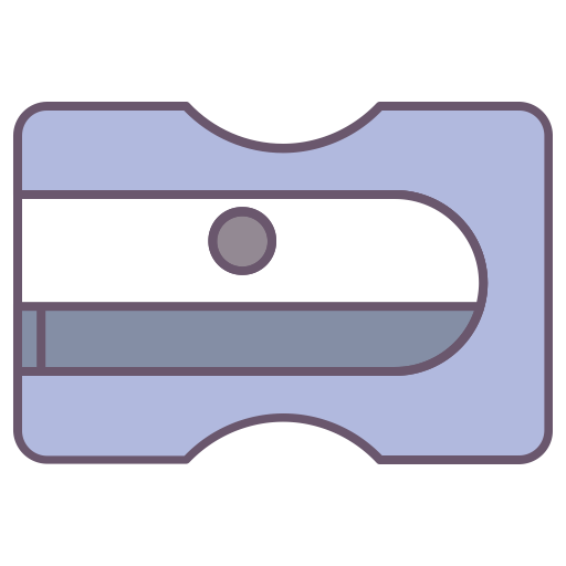 Pencil Sharpener svg vector icon