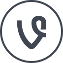 media, online, social, vine svg vector icon