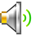 audio,volume,medium,newschool icon
