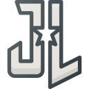 comic, dc, justice, league, logo, movie svg vector icon