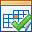 accept, calendarfull icon