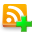 add, rss icon