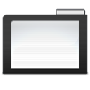 dark,folder icon