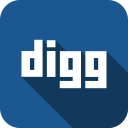 communication, connection, digg, social media, social network svg vector icon