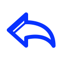 arrow, back, left, refresh, renew, restart svg vector icon