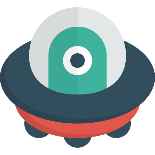 Ufo svg vector icon