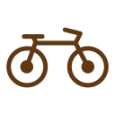 bicycle, solid, tourism, travel svg vector icon