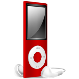 ipod,nano,red,off icon