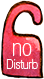 do not disturb, privacy icon