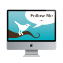 twitter,mac monitor,screen,monitor,display,social network,social,sn icon