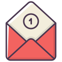 email, envelope, letter, mail, message svg vector icon