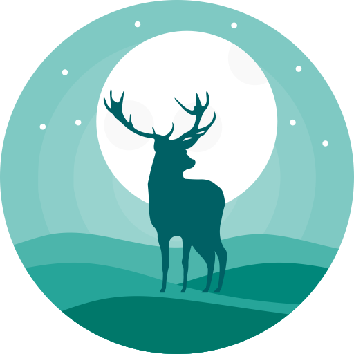 Deer svg vector icon