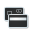 cards, credit, sticker icon