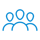 company, crowd, group, people, team, teamwork svg vector icon
