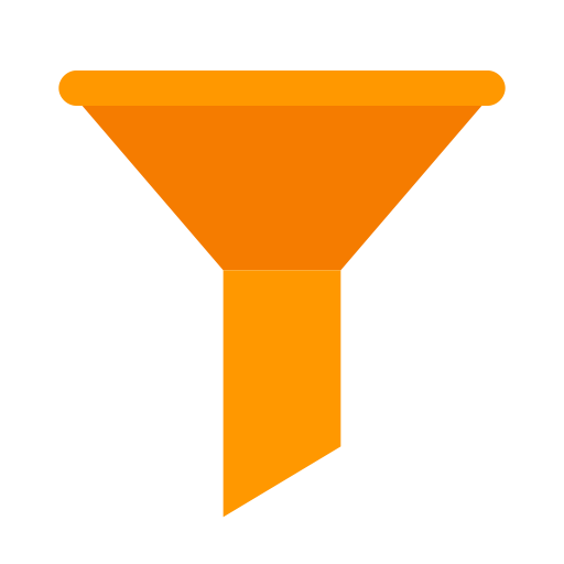 Filled Filter svg vector icon