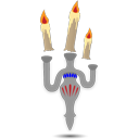 floating,candle icon