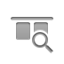 align,horizontal,top,zoom icon