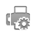 fax,gear icon