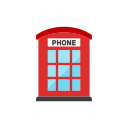 booth, phone svg vector icon