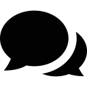 bubble, chat, chatting, comment, communication svg vector icon