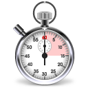 split,second,timing icon